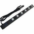 E-Dustry 24 in. 6 Outlet Metal Power Strip E-98570